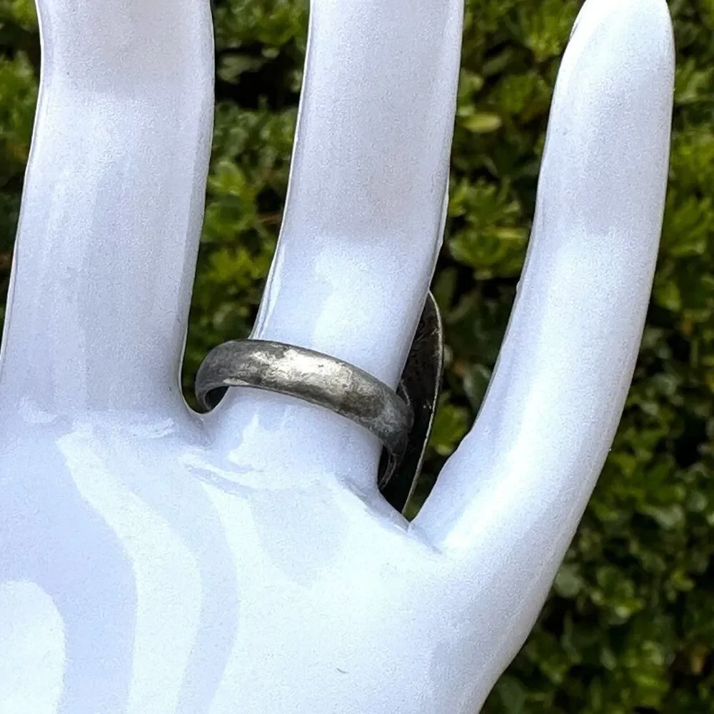Vintage sterling silver overlay 
Mexico  vintage ring - Picture 8 of 9